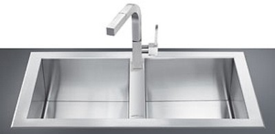 Additional image for 2.0 Bowl Stainless Steel, Low Profile Kitchen Sink.