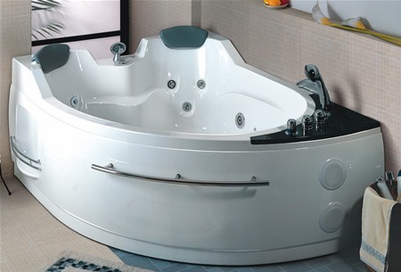 Additional image for Whirlpool Bath for 2 Persons.  Right Hand. 1695x1330mm.