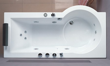 Additional image for Complete Shower Bath (Left Hand). 1680mm. 8 Jet whirlpool.