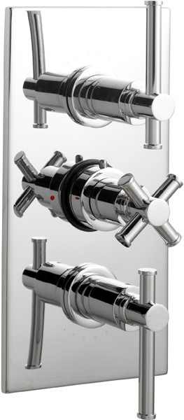 Additional image for 3/4" Triple Concealed Thermostatic Shower Valve.