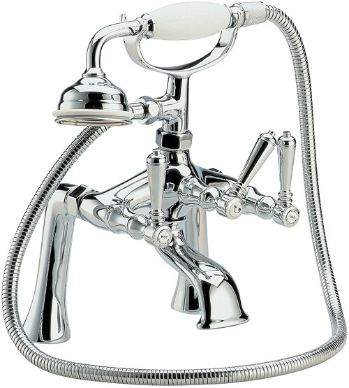 Additional image for Lever bath shower mixer with shower kit