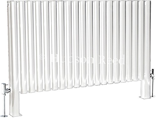 Additional image for Revive Floor Mounted Radiator (White). 1180x600.