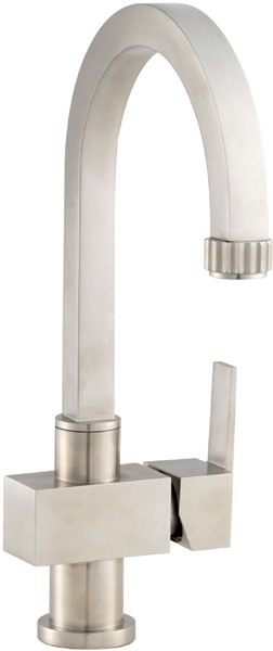 Additional image for Single lever stainless steel mixer faucet.