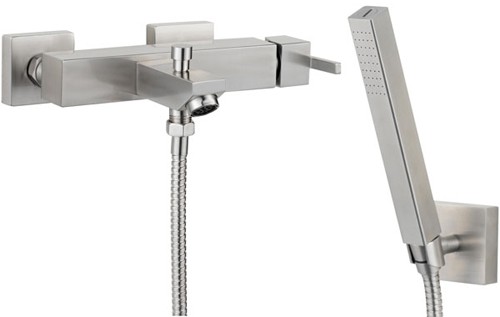 Additional image for Wall Mounted Stainless Steel Bath Shower Mixer.