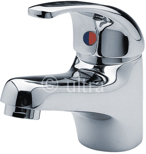 Additional image for Eco Click Basin Faucet With Push Button Waste (Chrome).
