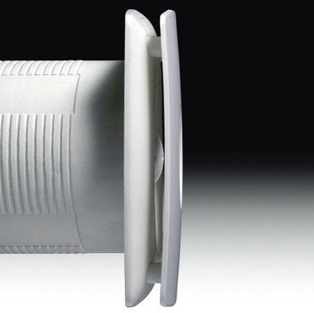 Additional image for Timer Extractor Fan With Humidistat. 100mm (White).
