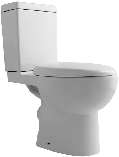 Additional image for Ultra Modern Toilet With Push Flush Cistern & Seat.
