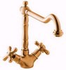 Deva Classic Brittany Monoblock Sink Mixer with Swivel Spout (Bronze)