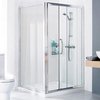 Lakes Classic 1000x900 Shower Enclosure, Slider Door & Tray (Left Handed).