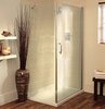 Lakes Italia 1000x900 Shower Enclosure With Pivot Door & Tray (Silver).