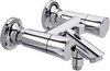 Mira Discovery Wall Mounted Bath Shower Mixer Faucet (Chrome).