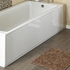 Crown Bath Panels 1700mm Side Bath Panel (White, MDF).
