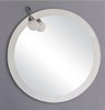 Reflections Bromley illuminated bathroom mirror.  Size 800mm diameter.