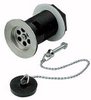 Wastes Contract basin waste with poly plug and ball chain (chrome)