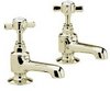 Ultra Beaumont Heavy Pattern Bath faucets (Pair, Gold, Special Order)