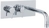 Ultra Quest Wall Mounted Thermostatic Basin Faucet (Chrome).