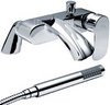 Hudson Reed Reign Waterfall Bath Shower Mixer Faucet With Shower Kit.