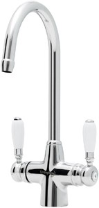 Astracast Springflow Colonial Water Filter Kitchen Faucet in chrome.