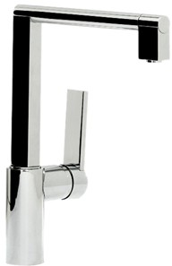 Abode Indus Single Lever Kitchen Faucet (Chrome).
