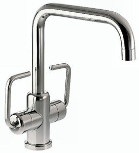 Abode Milo Monobloc Kitchen Faucet (Chrome).