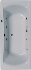 Aquaestil Arena Aquamaxx Whirlpool Bath. 8 Jets. 1700x750mm.