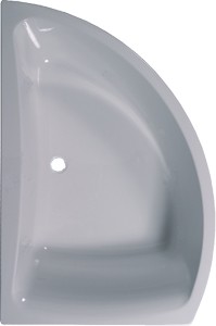 Aquaestil Comet Corner Bath.  Left Handed. 1500x1000mm.