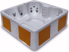 Hot Tub Axiom Deluxe hot tub. 4 person + free steps & starter kit (Onyx).