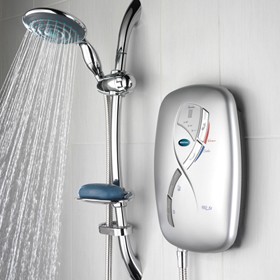 Bristan Electric Showers 9.5Kw Thermostatic Electric Shower In Matt Chrome.