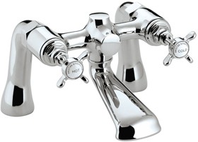 Bristan 1901 Bath Filler Faucet, Chrome Plated.