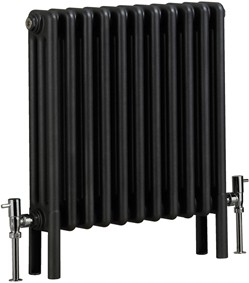 Bristan Heating Nero 3 Electric Thermo Radiator (Gun Metal). 535x600mm.