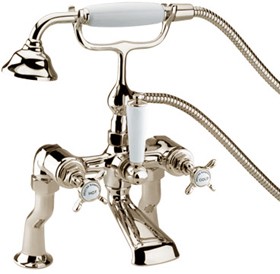 Bristan 1901 Luxury Bath Shower Mixer Faucet, Gold.