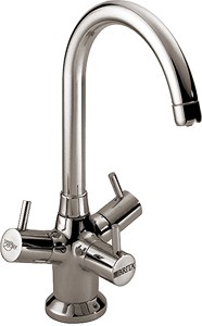 Brita Filter Faucets Titanium Modern Water Filter Kitchen Faucet (Brushed Steel).