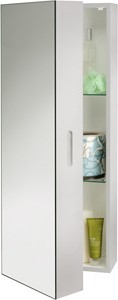 Croydex Cabinets Tall Bathroom Cabinet With Mirror. 250x800x210mm.