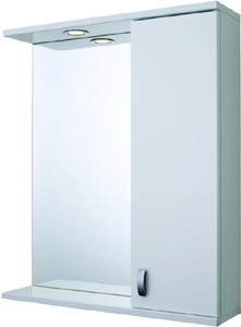 Croydex Cabinets Mirror Bathroom Cabinet, Light & Shaver.  600x710x150mm.