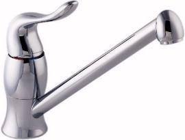 Deva Contemporary Ischia Sink Mixer, Swivel Spout (High Pressure).