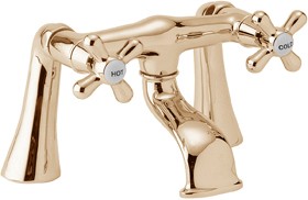 Deva Consort Bath Filler Faucet (Gold).