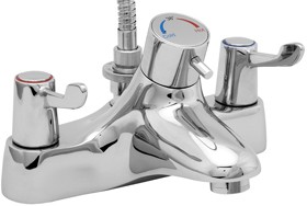 Deva Thermostatic TMV2 Thermostatic Bath Shower Mixer Faucet With Shower Kit.