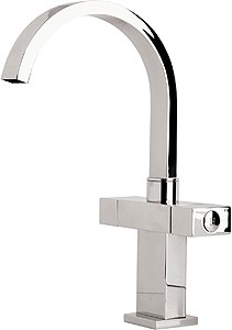 Deva Edge Kitchen Faucet With Swivel Spout.