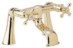 Deva Empire Bath Filler Faucet (Gold).