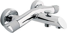 Deva Hybrid Wall Mounted Bath Shower Mixer Faucet With Shower Kit.