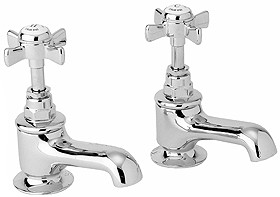 Deva Imperial Bath Faucets (Pair, Chrome).