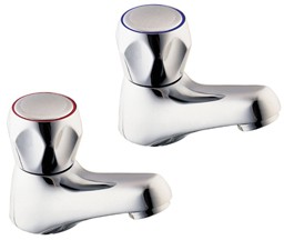 Deva Commercial Water Saving Basin Faucets (pair).