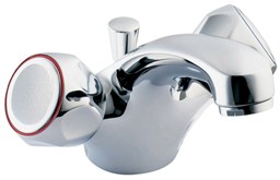 Deva Commercial Water Saving Monoblock Basin Mixer Faucet + Pop-up Waste.