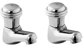 Deva Senate Basin Faucets (Pair, Chrome).