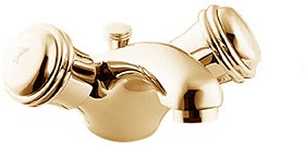 Deva Senate Mono Basin Mixer Faucet With Pop Up Waste (Gold).