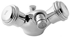 Deva Senate Mono Bidet Mixer Faucet With Pop Up Waste (Chrome).