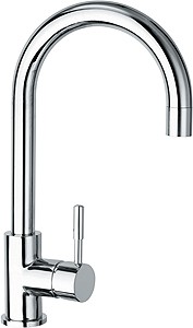 Deva Vision Vision Monoblock Kitchen Sink Mixer with Arched Spout.