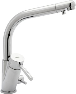 Deva Designer Str3am Modern Water Filter Kitchen Faucet (Chrome).