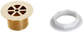 Deva Wastes 1 1/2" Shower Waste With 2 7/8" Flange (Gold).