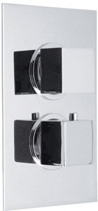 Vado Mix2 1/2" Concealed thermostatic shower valve.